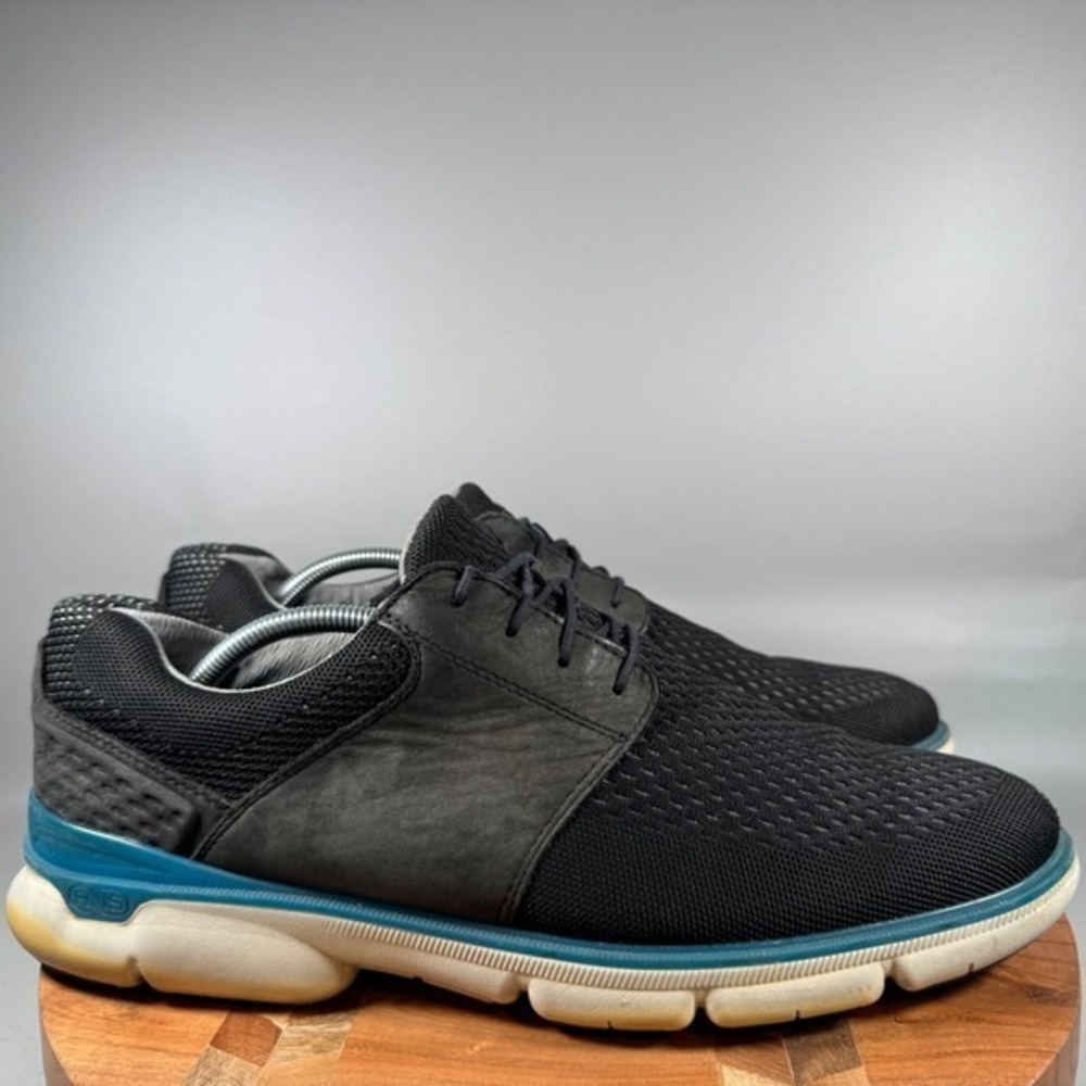 Johnston & Murphy XC4 Prentiss Black Knit Waterproof Sneakers Mens 13M 20-4061